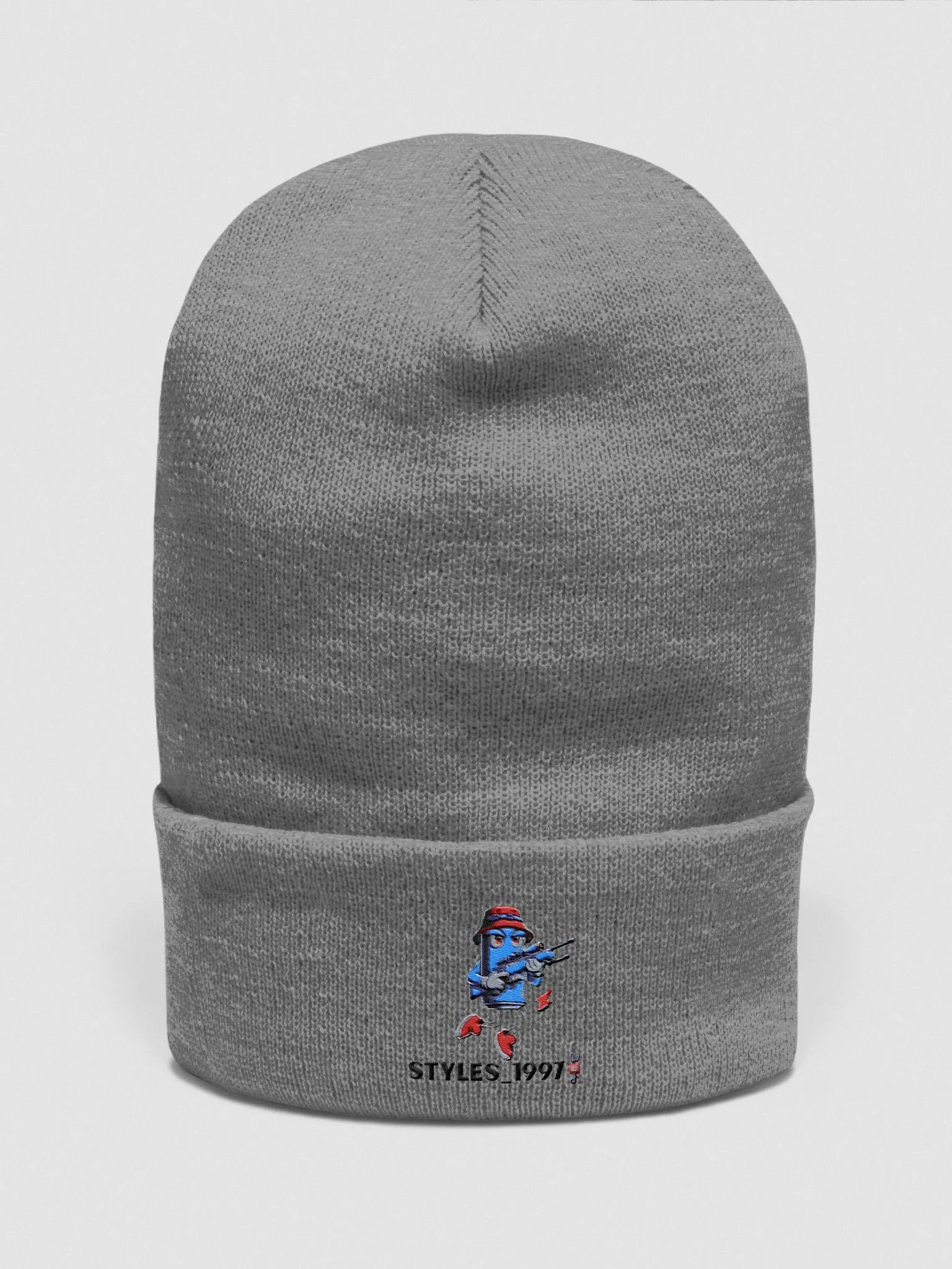 Styles Beanie in grey product image (1)