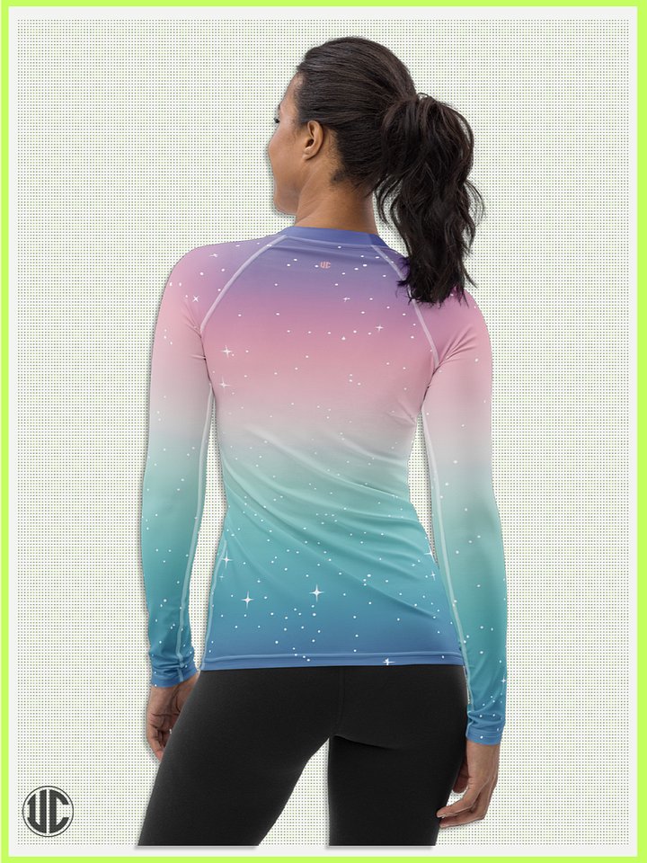 Celestial Glow – Women’s Rash Guard product image (2)