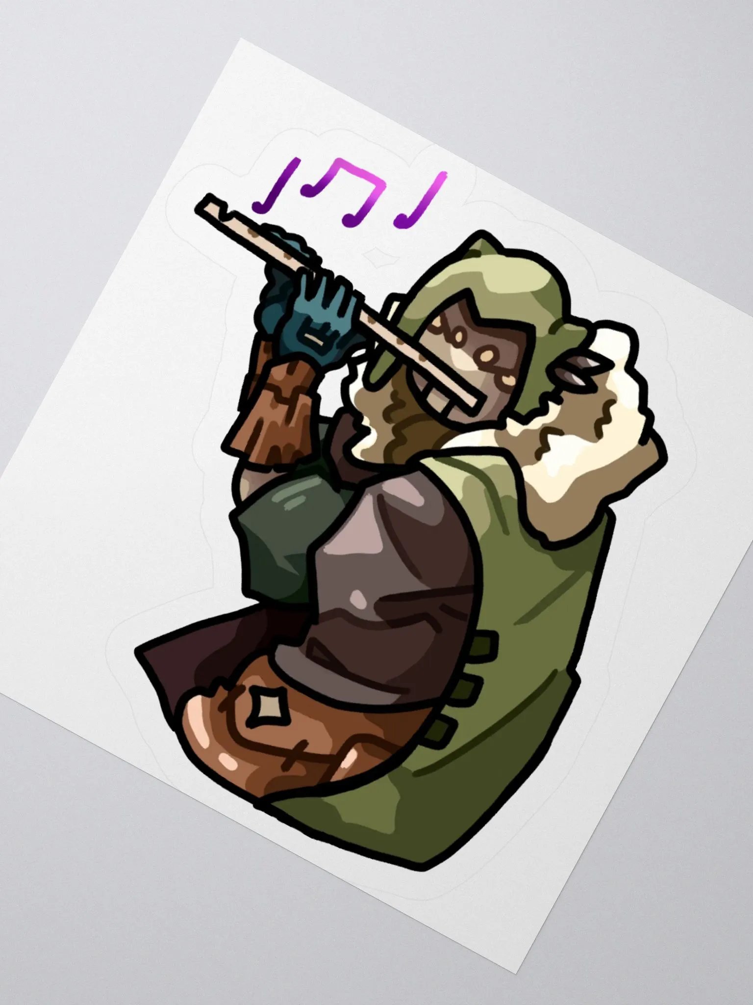 Herb Passing Time Sticker product image (2)
