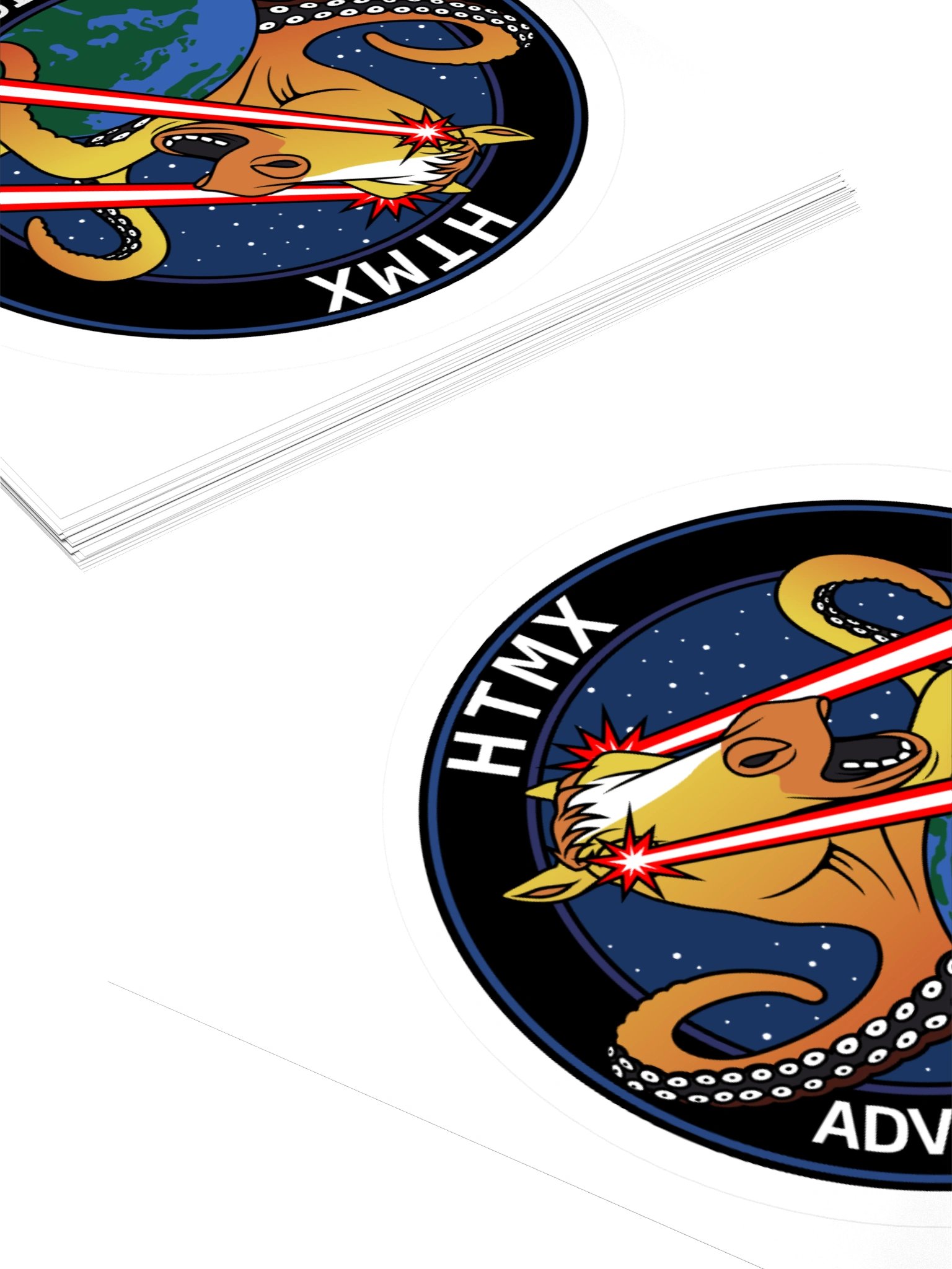 htmx advanced memetics division sticker product image (4)