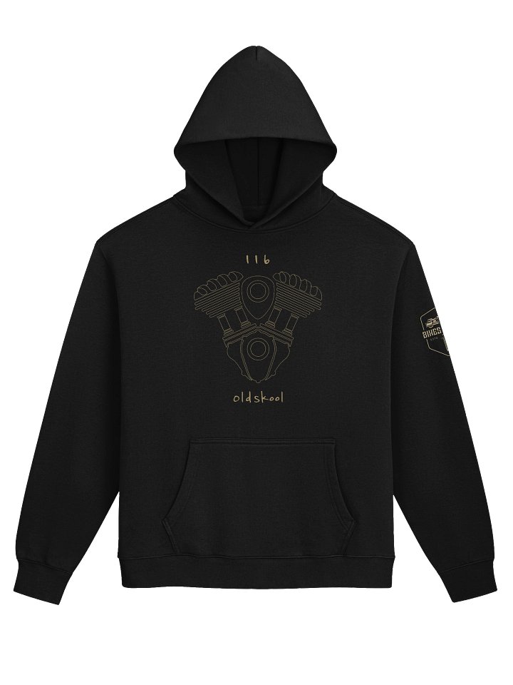 Vintage V-Twin Engine Oversized Hoodie product image (4)