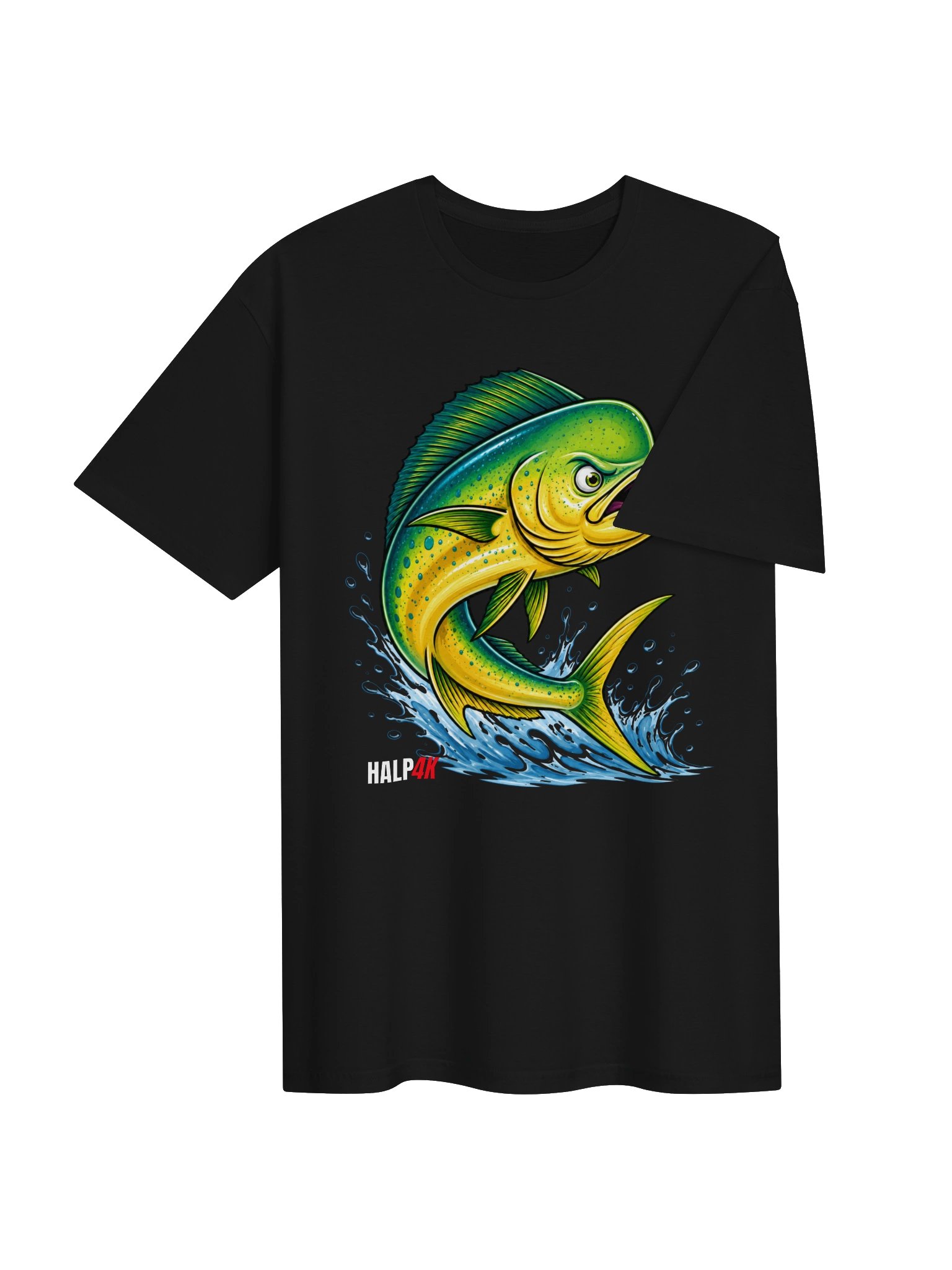Remera HALP4K Fish Series – Mahi Mahi product image (4)