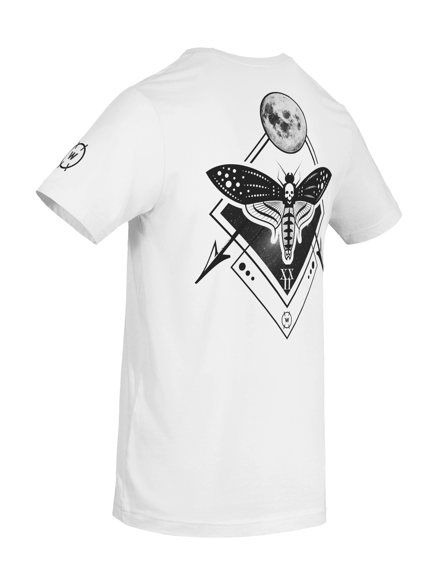 Death Moth with Moon Tee product image (10)