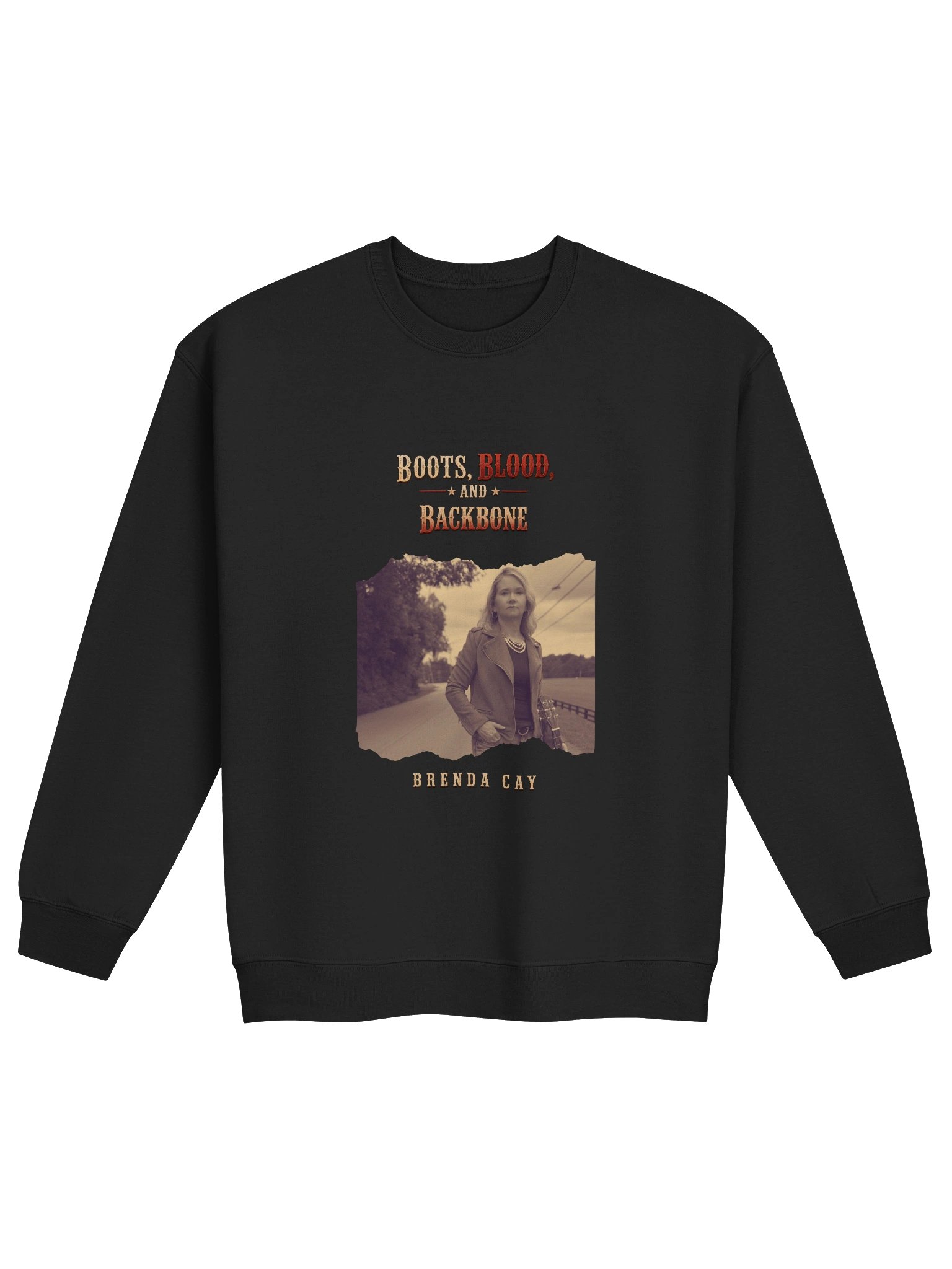 Boots, Blood, and Backbone Sweatshirt product image (1)