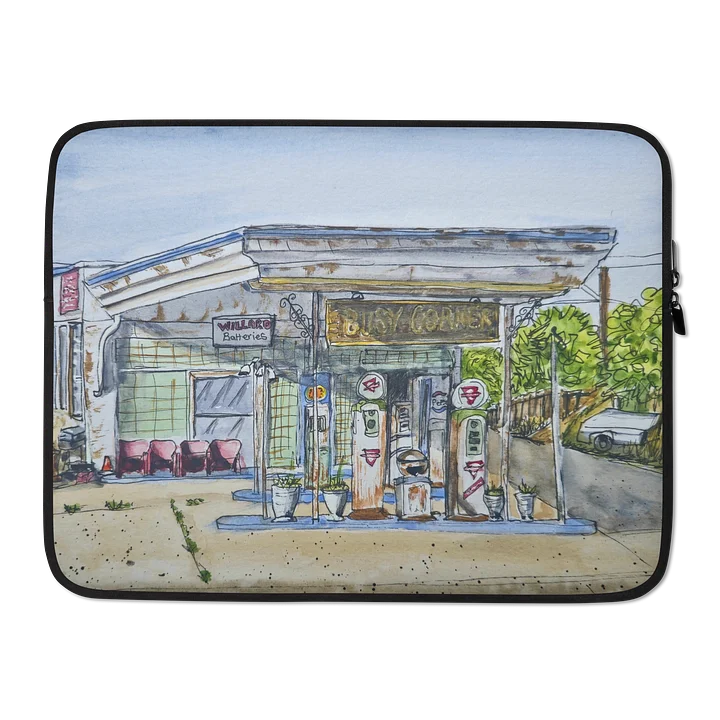 Busy Corner - Laptop Sleeve product image (2)