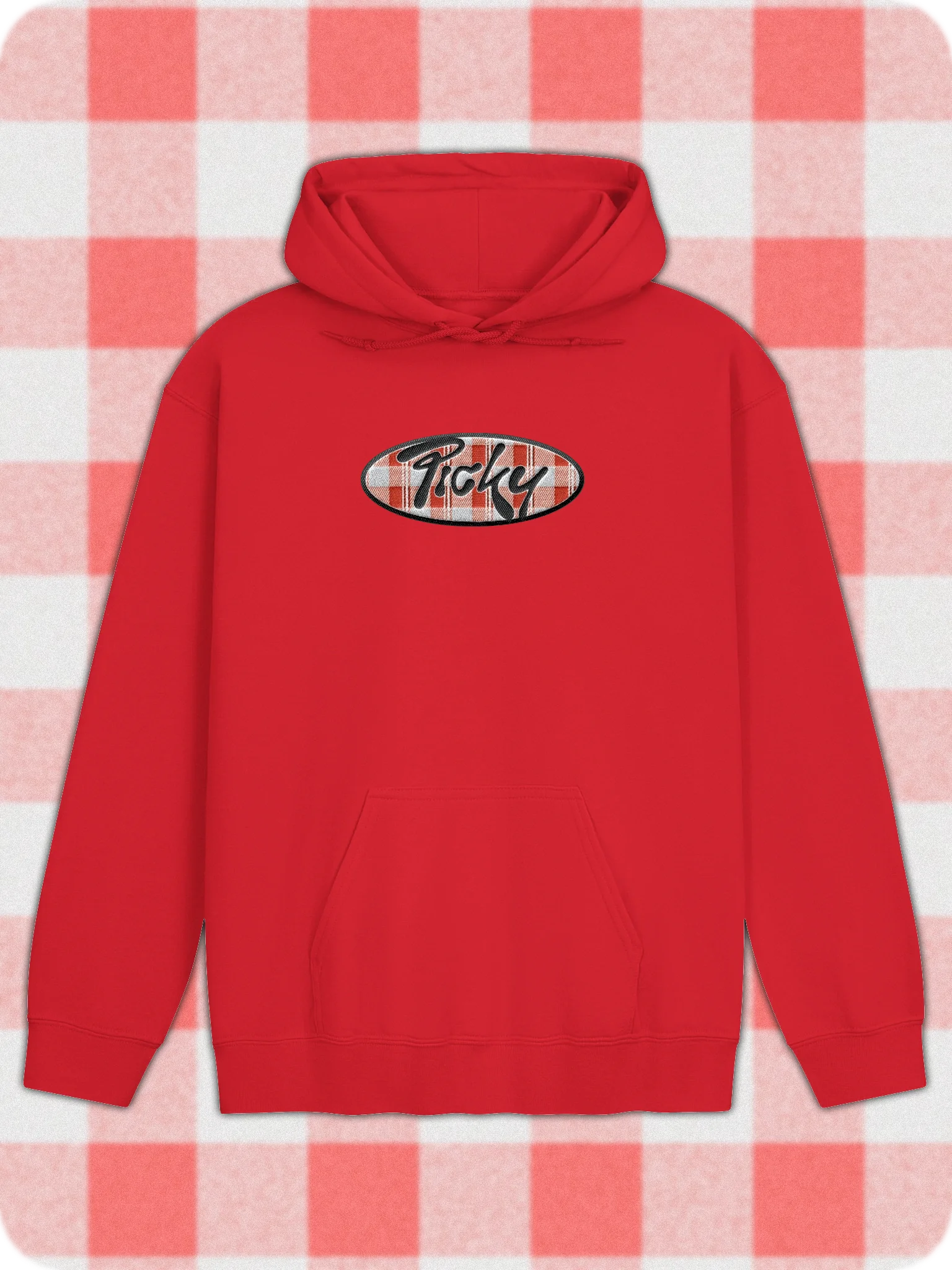 Picky Embroidered Hoodie (4 Colors) product image (5)