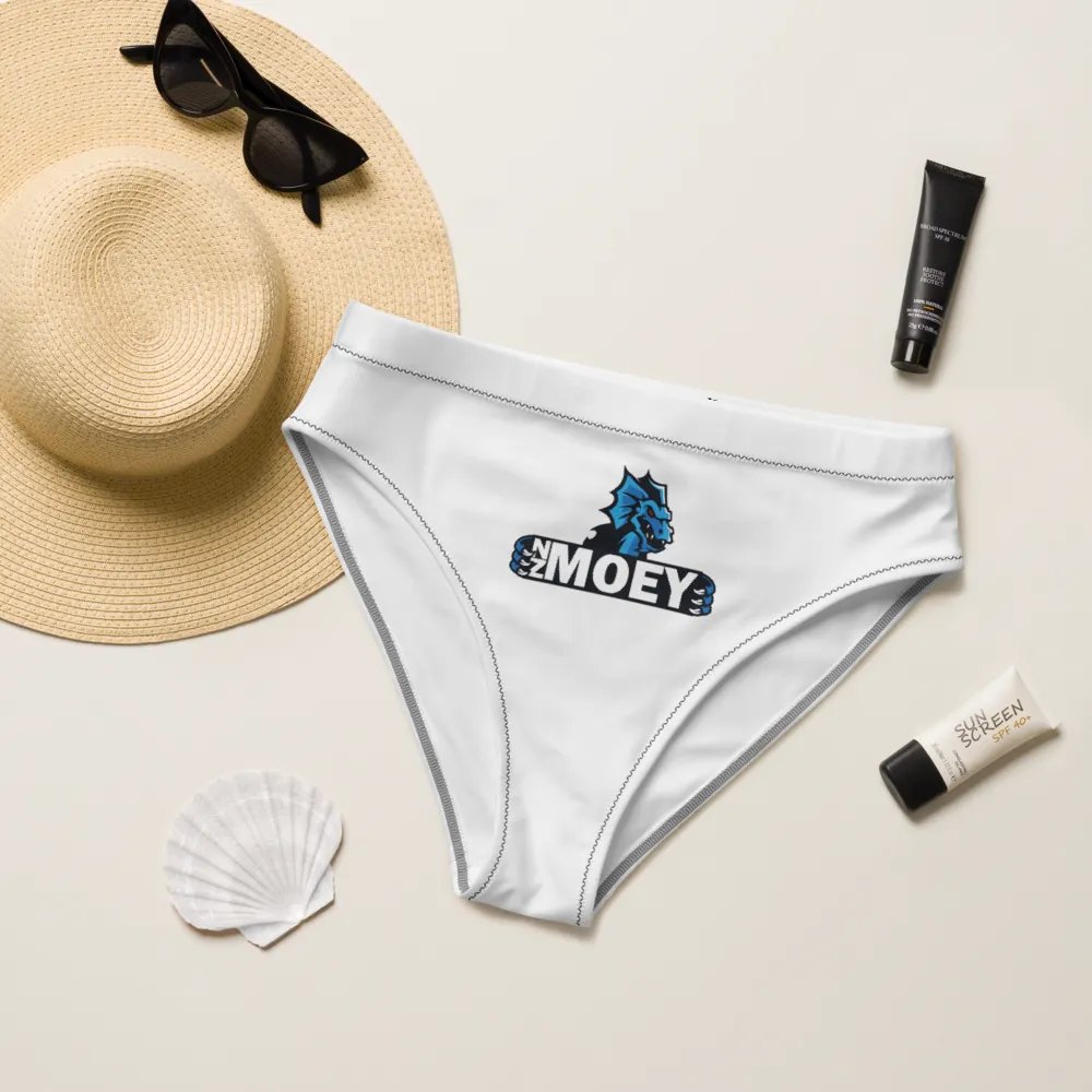 NZMOEY Recycled High Waisted Bikini Bottom product image (8)