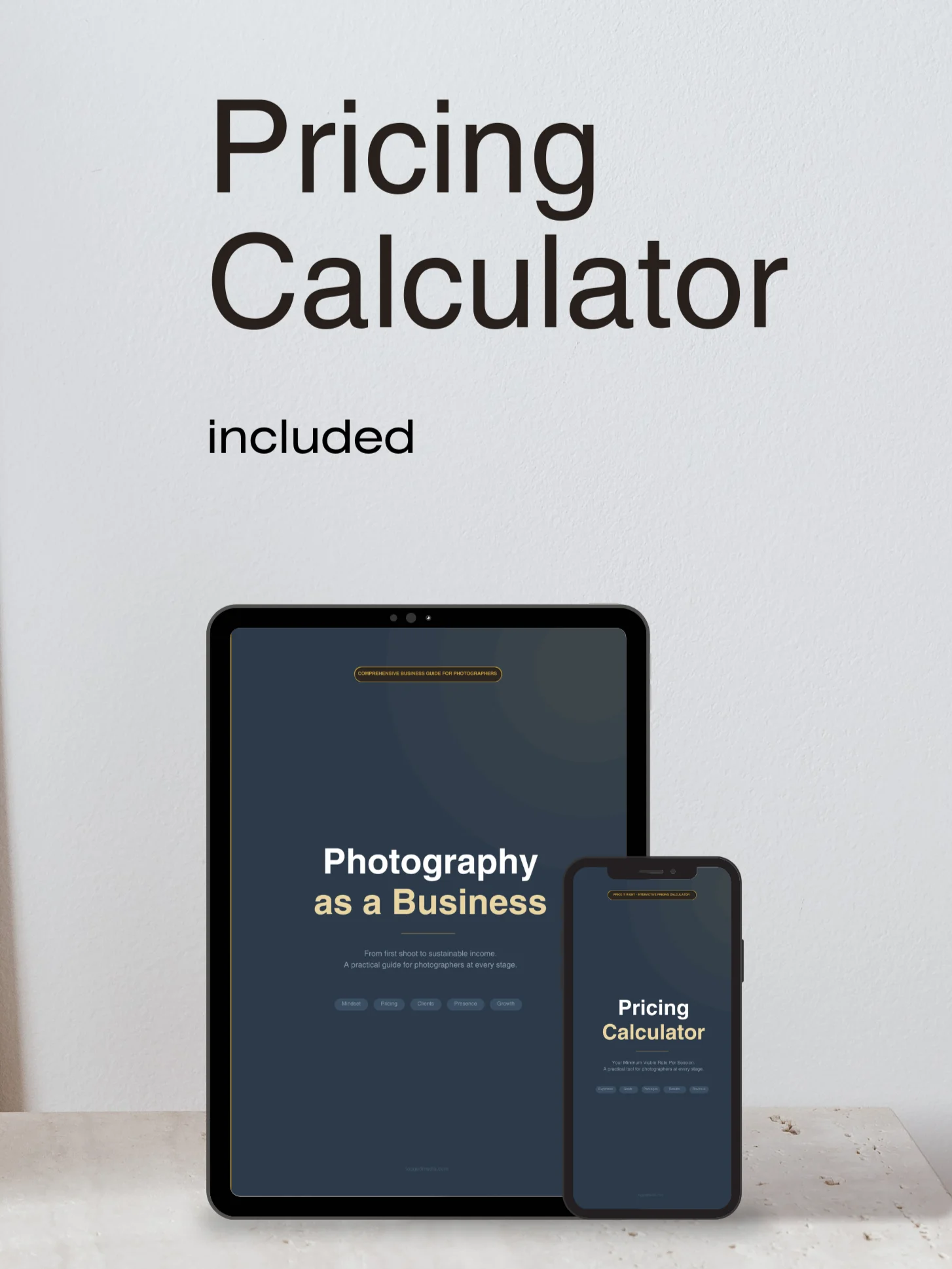 Comprehensive Business Guide for Photographers & Interactive Pricing Calculator - Limited Launch Sale - 50% Off product image (5)