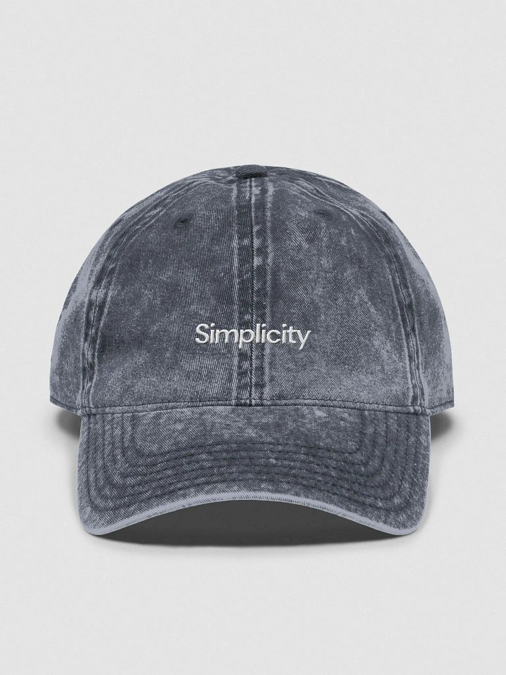 SIMPLICITY CAP DENIM product image (22)