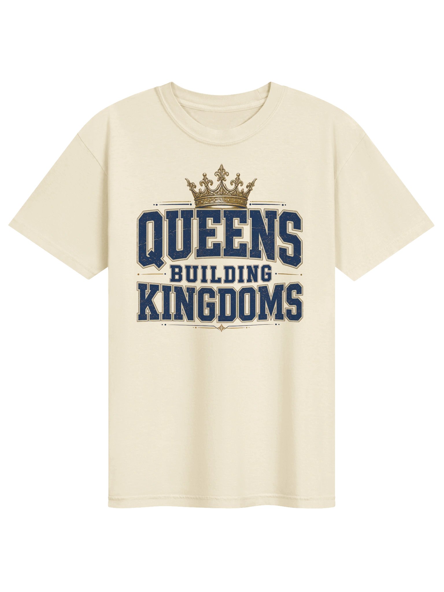 Queens Building Kingdoms Collegiate Premium T-Shirt product image (2)