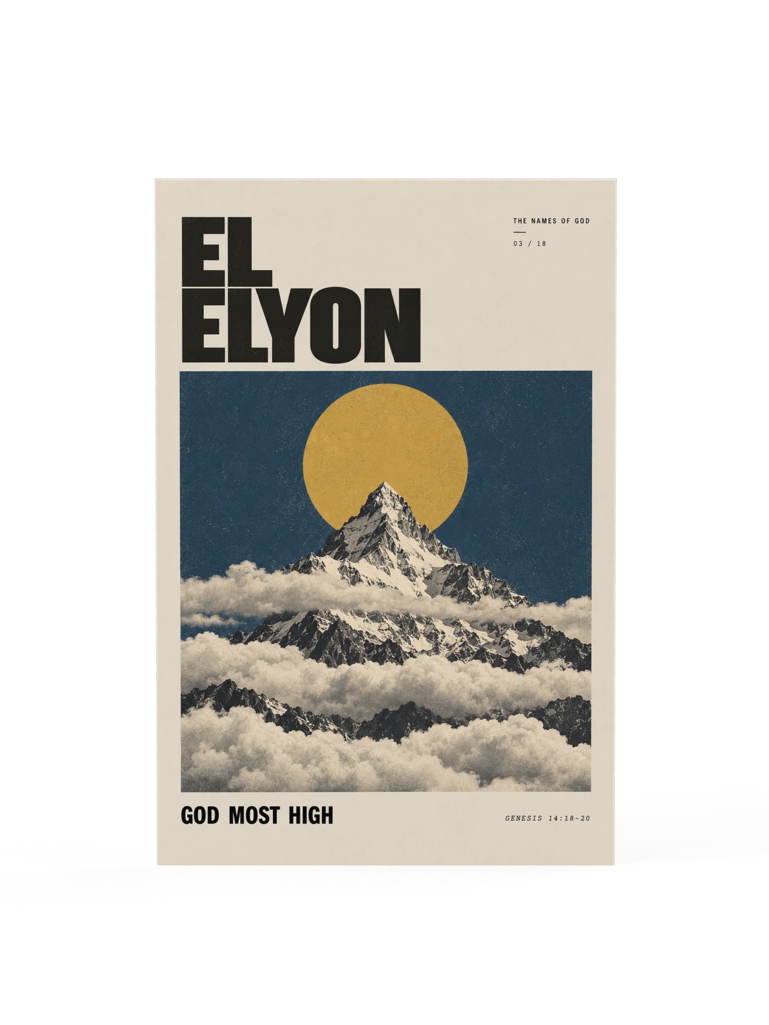 El Elyon | Names of God Art Print product image (1)