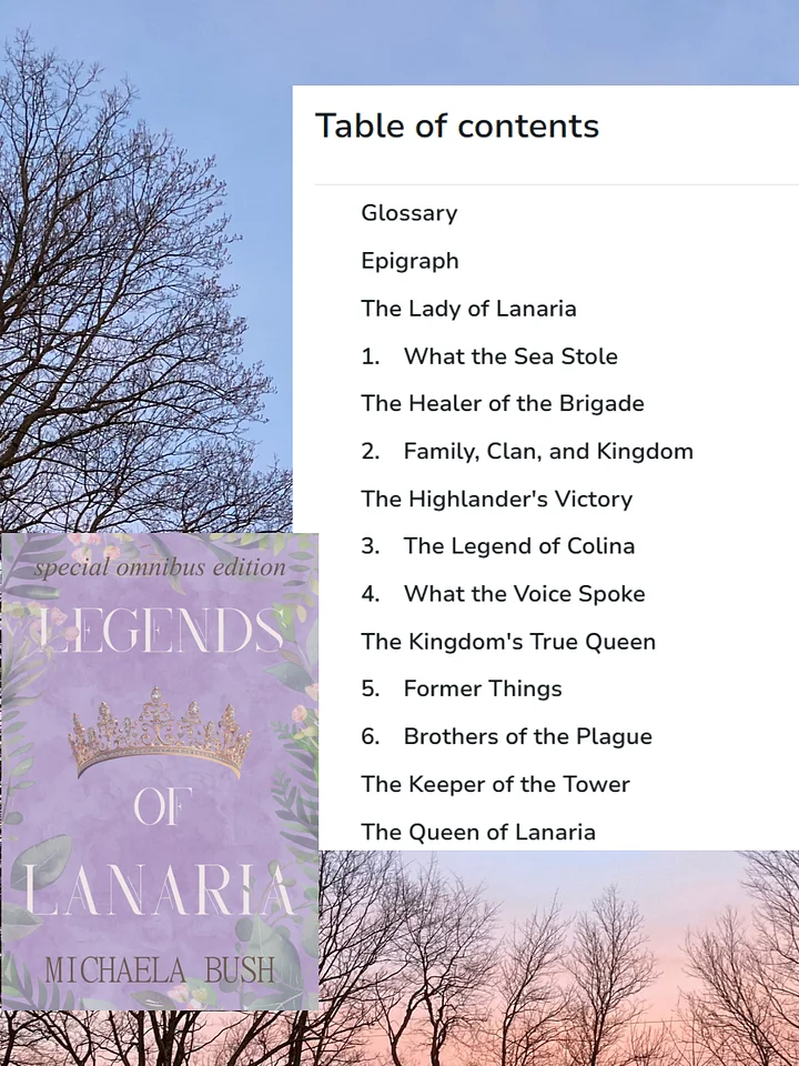 ePUB Download: Legends of Lanaria Complete Omnibus product image (2)