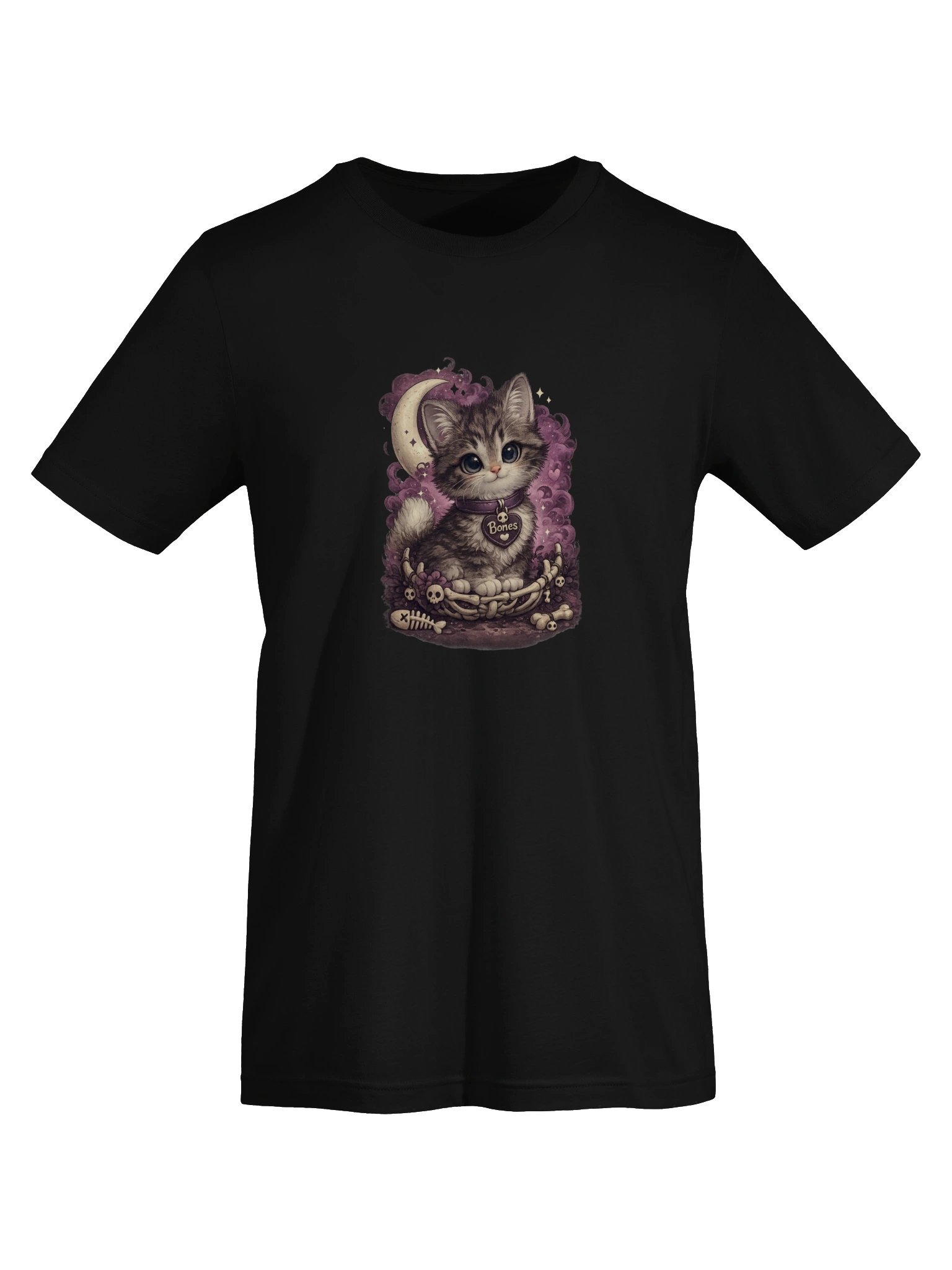 ''Bones the Cat'' Unisex Supersoft T-Shirt product image (9)