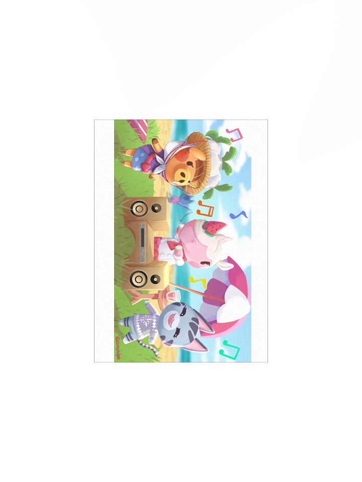 Animal Crossing Fanart Print product image (1)