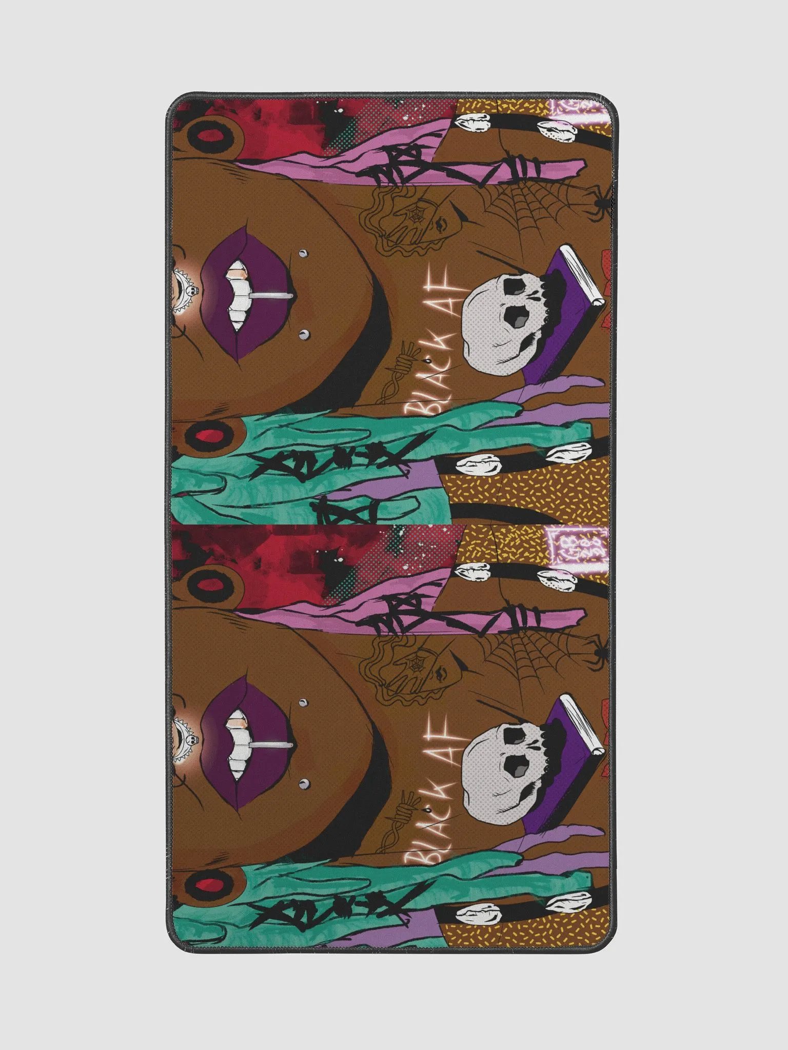 BLACK AF Desktop Mat product image (2)