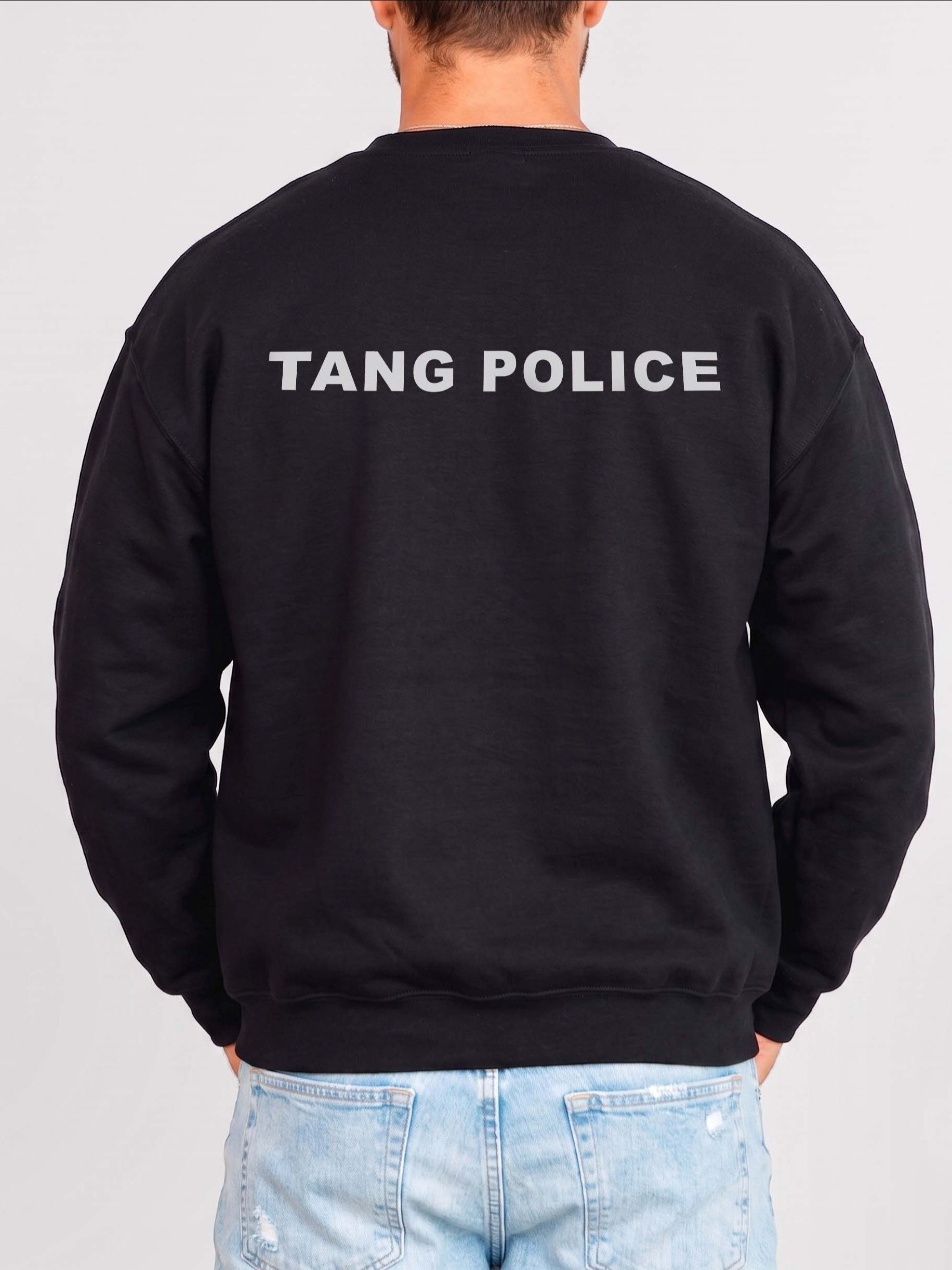 Tang Police(Front and Back Prints) Sweatshirt for Reef Aquarium Lovers product image (2)