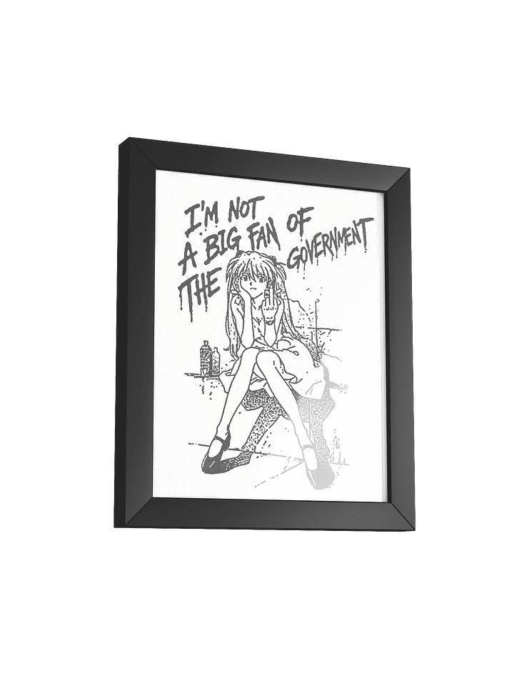 NOT A BIG FAN ! Framed Print. number 4 product image (2)