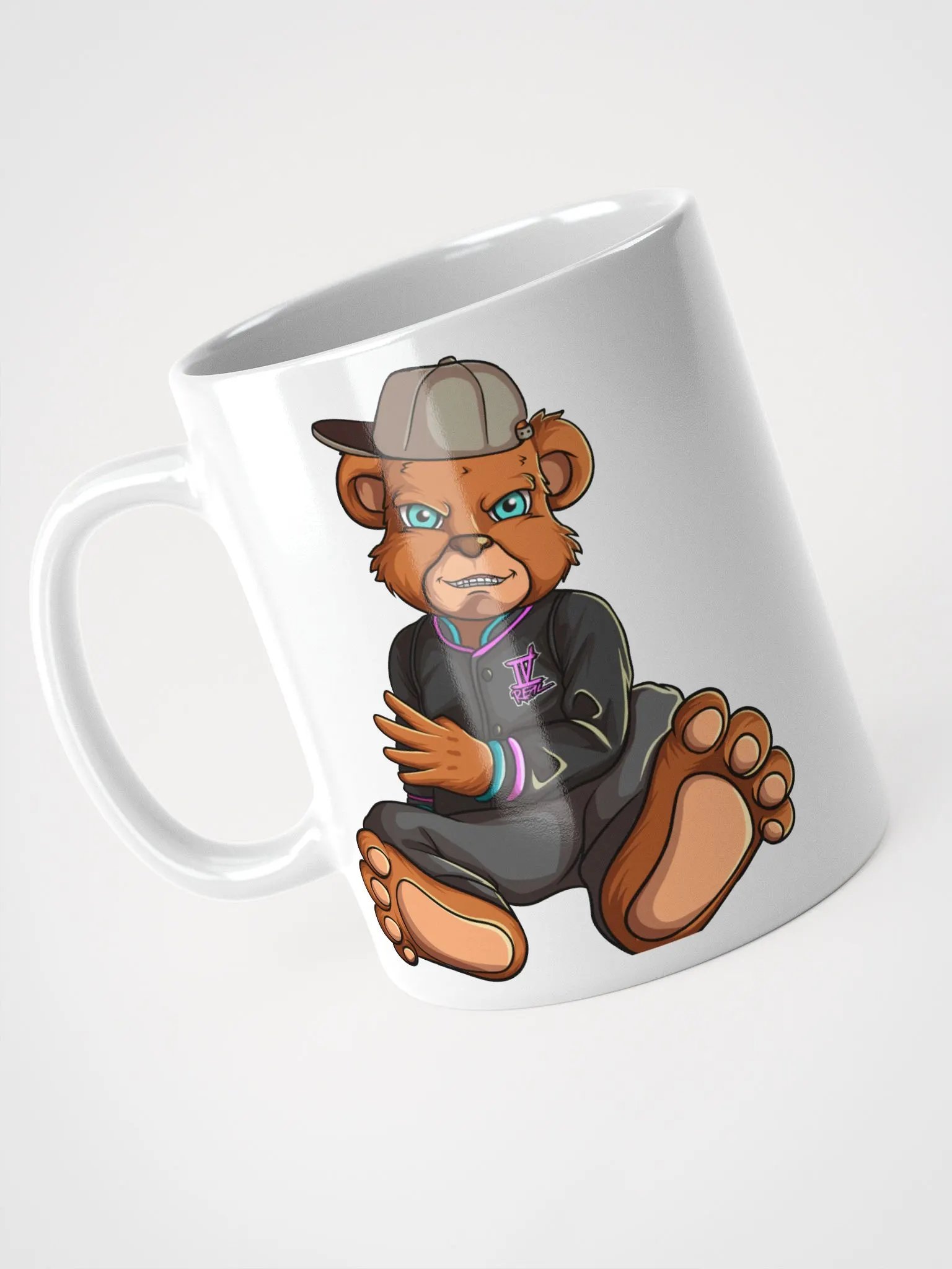 Sitting Bear White Coffee Cup product image (4)