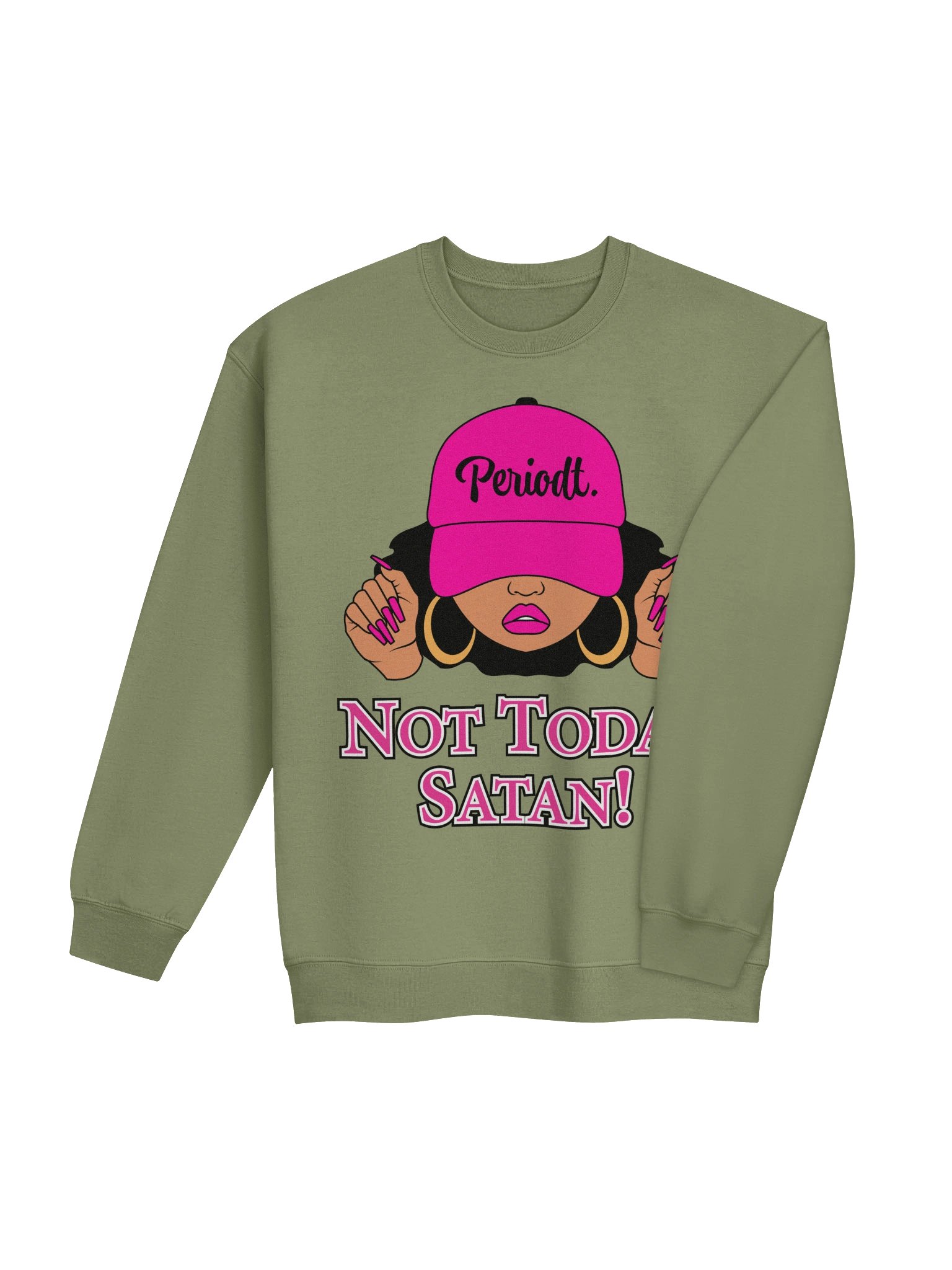 Not Today Satan V2, Lte Sweatshirt product image (4)