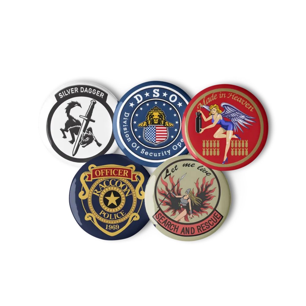 Resident Evil Organizations Pin Set 3 product image (6)