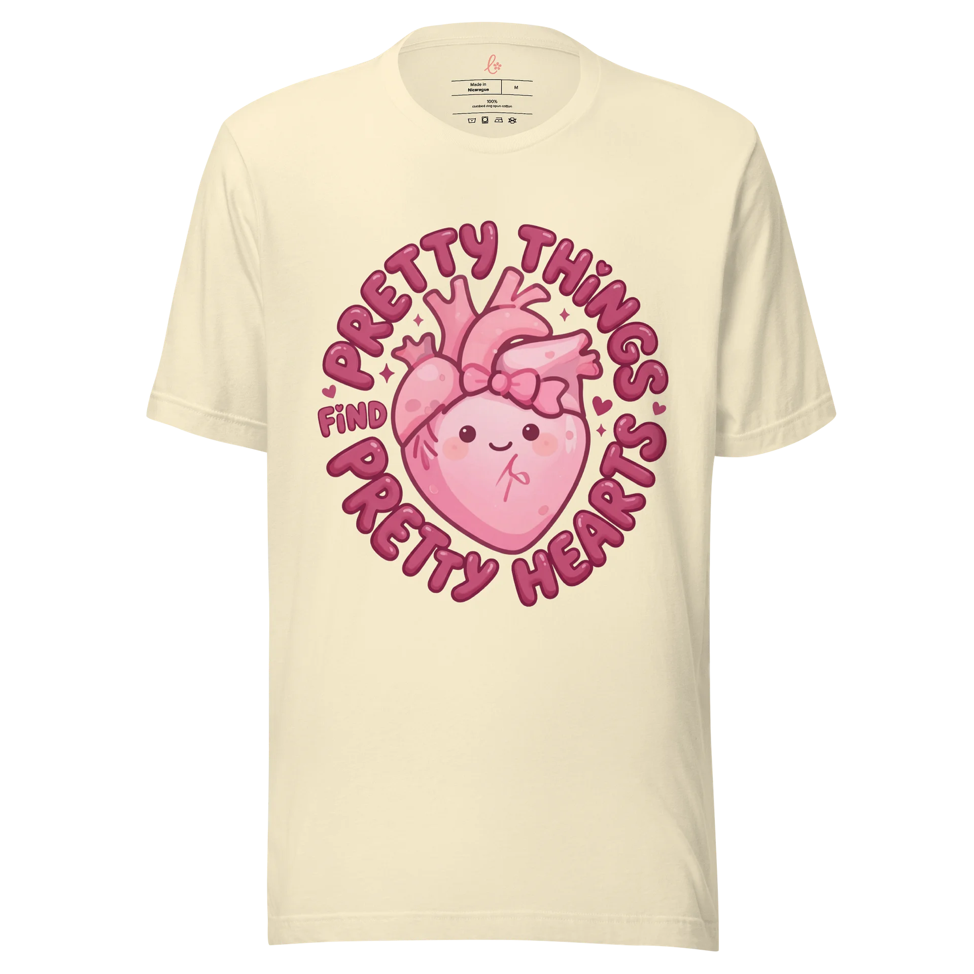 Cute Heart with Bow T-Shirt product image (1)