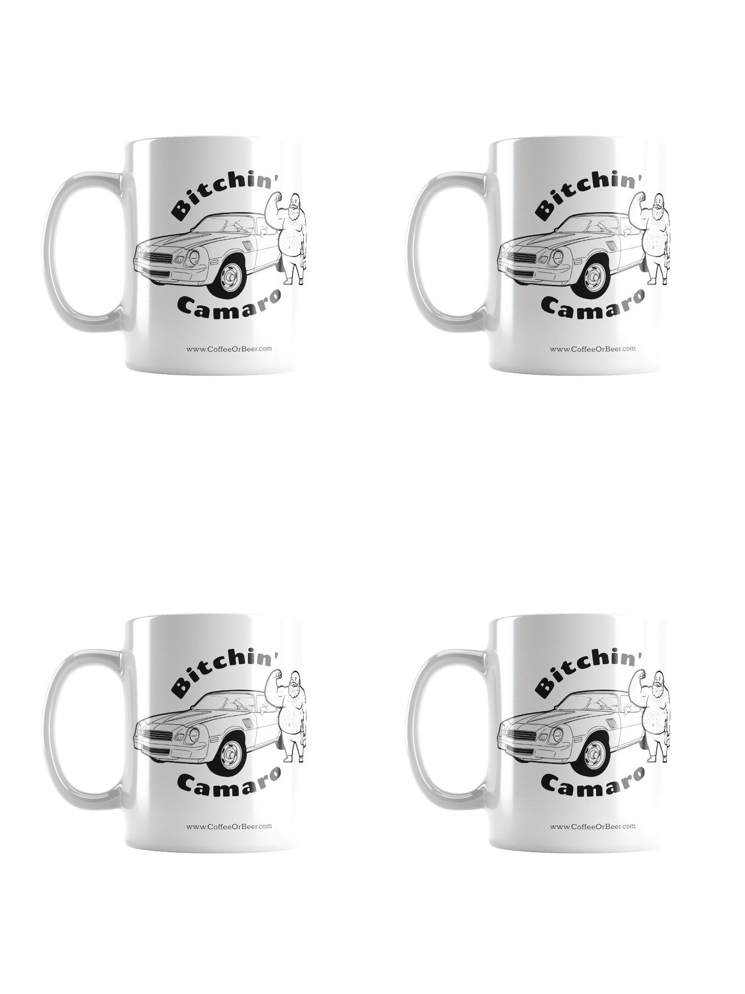 Bitchin' Camaro 4 Mug Set product image (2)