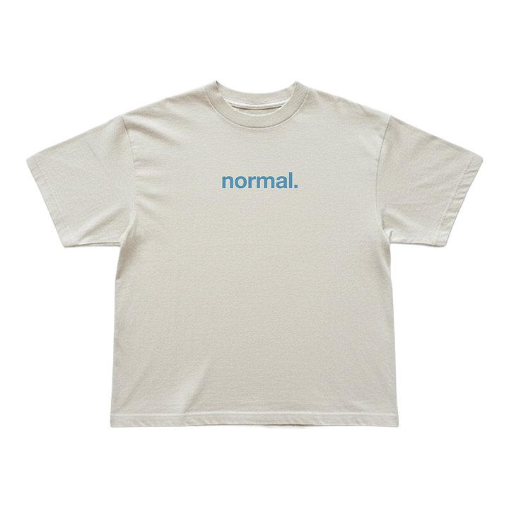Normal. Tee - Natural product image (1)