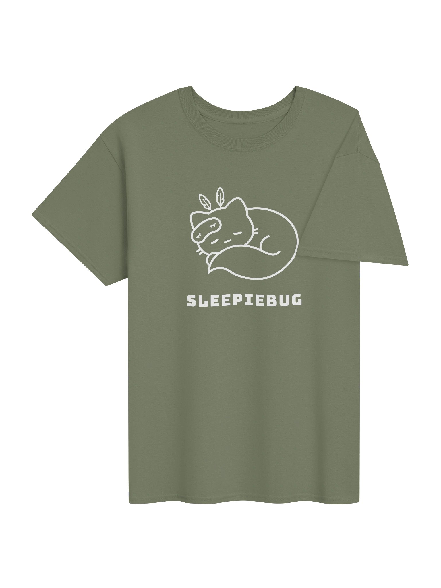 sleeping logo shirt product image (5)