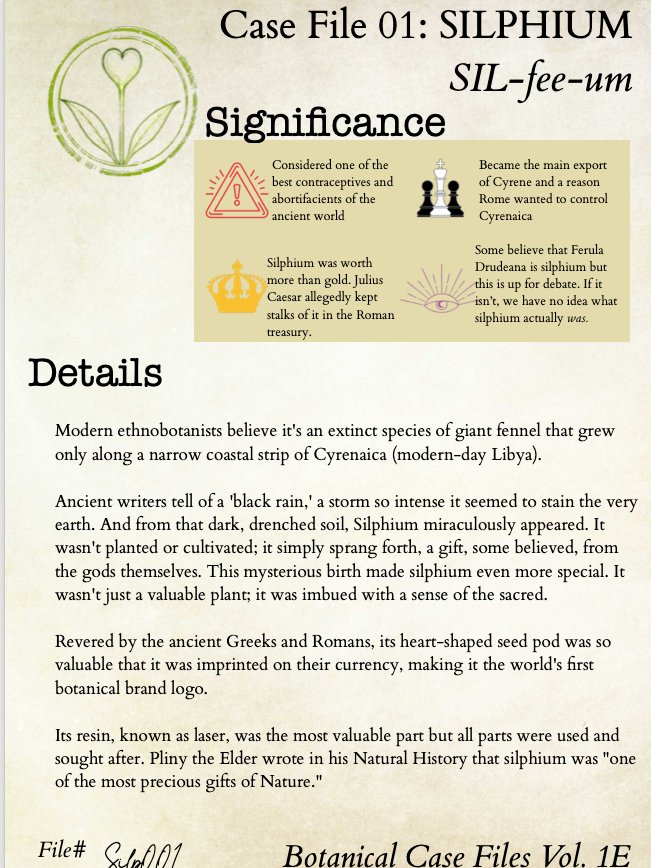 The Botanical Case Files Vol 1. - Lost Rituals & Living Legends product image (4)