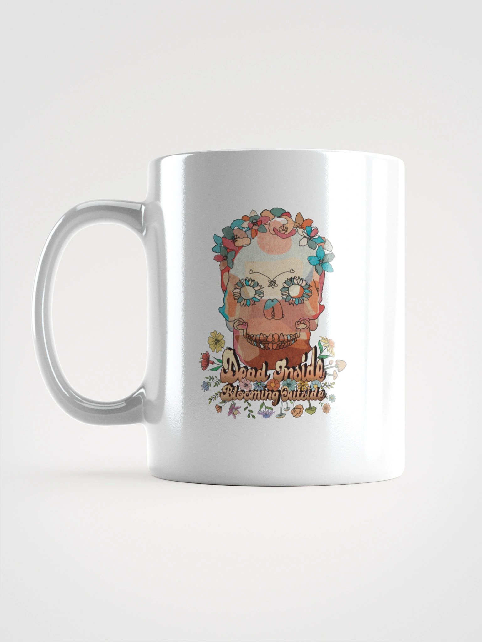 Dead Inside Blooming Outside - Ceramic Mug product image (6)