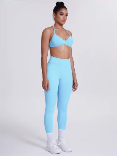 ESSENTIALS SET HALTER TOP + LEGGINGS product image (7)