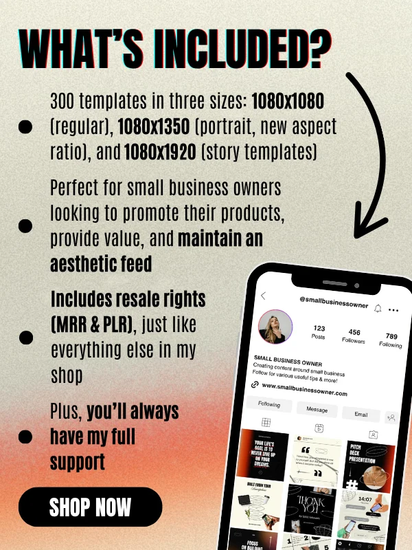 Business Coach Social Media Templates Instagram product image (6)