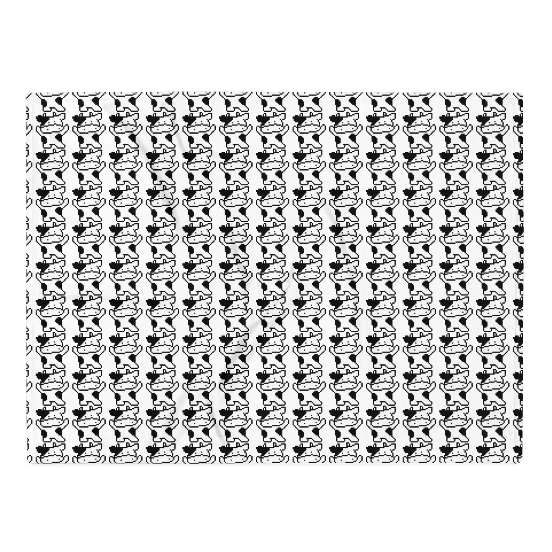 Houndstooth Harmony Throw Blanket product image (2)