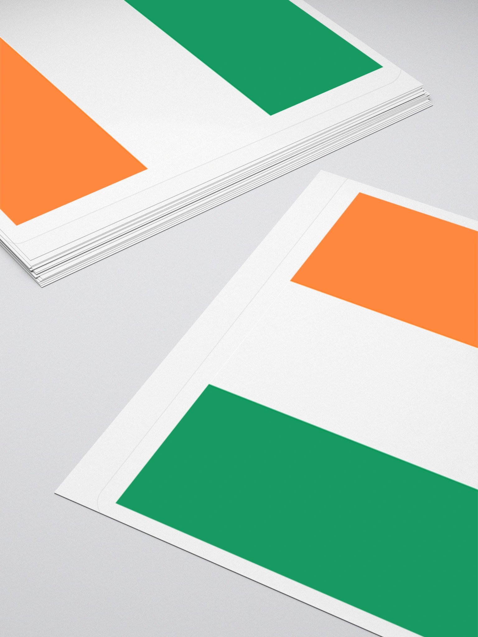 Ireland Flag Sticker | Green White Orange Design | Durable Vinyl | 3 Sizes product image (12)