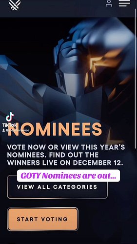 Who’s gonna win GOTY? I know it’s not gonna be DragonAge 🤣🤣🤣