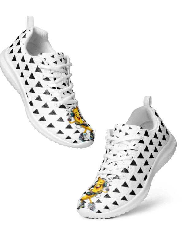 Banana Beat: Geometrischer Streetstyle Damen Sneakers product image (3)