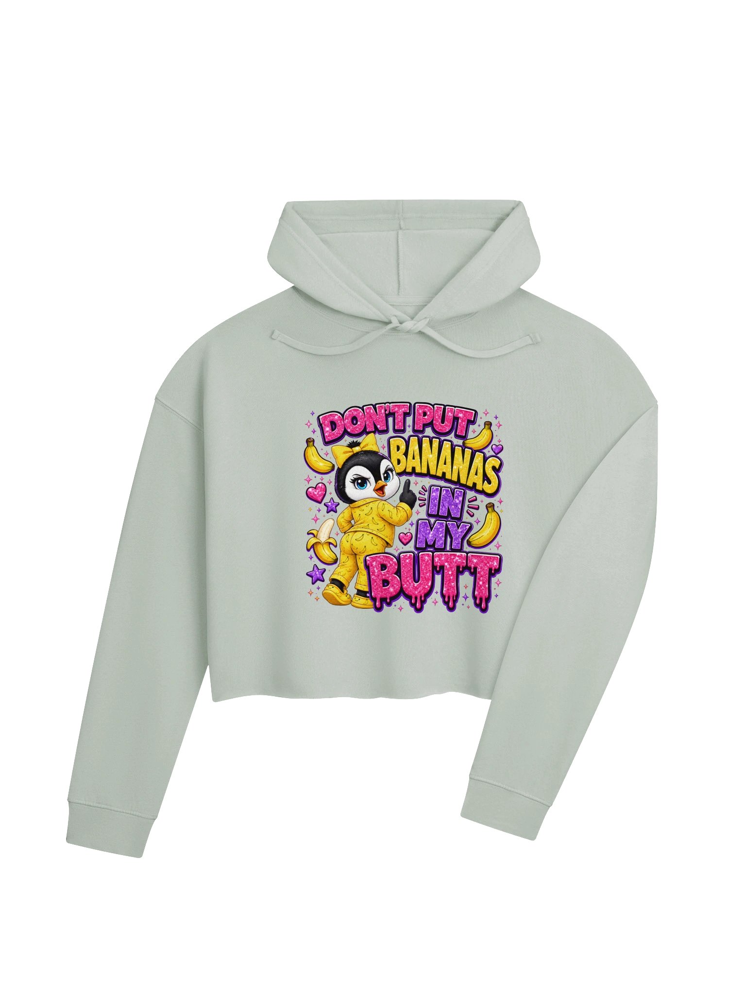 Don't Put Bananas Lulu Cropped Hoodie product image (17)