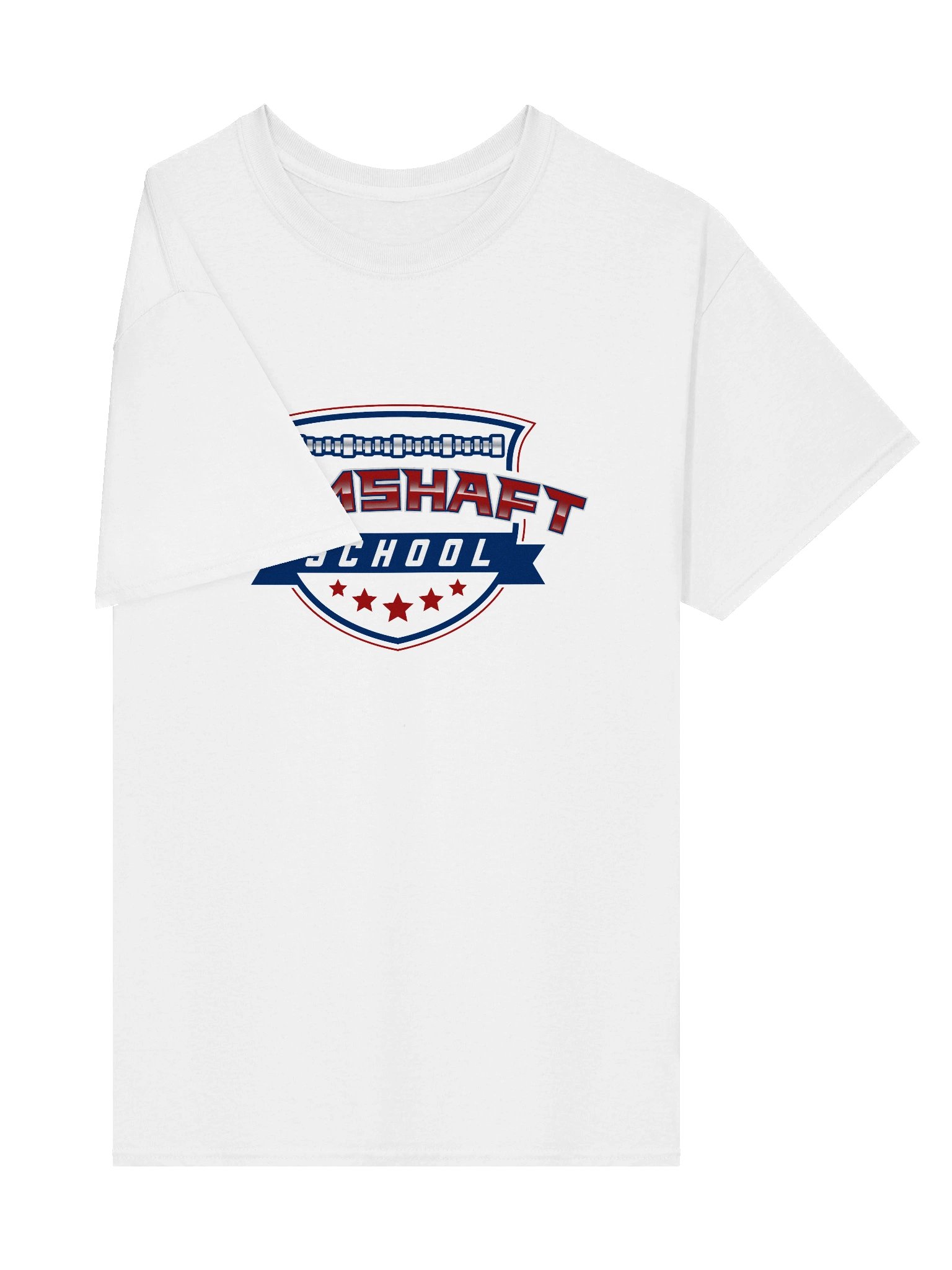T-shirt - Red White and Blue on White product image (4)