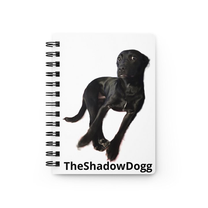 TheShadowDogg Spiral Notebook product image (1)
