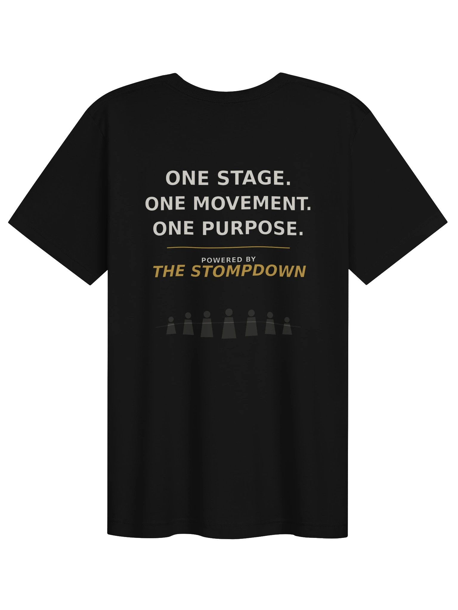 The Stompdown Black Back Print Tee product image (2)