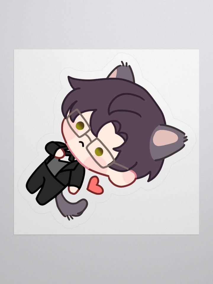 Zayne Suit Cat Chibi Sticker product image (1)