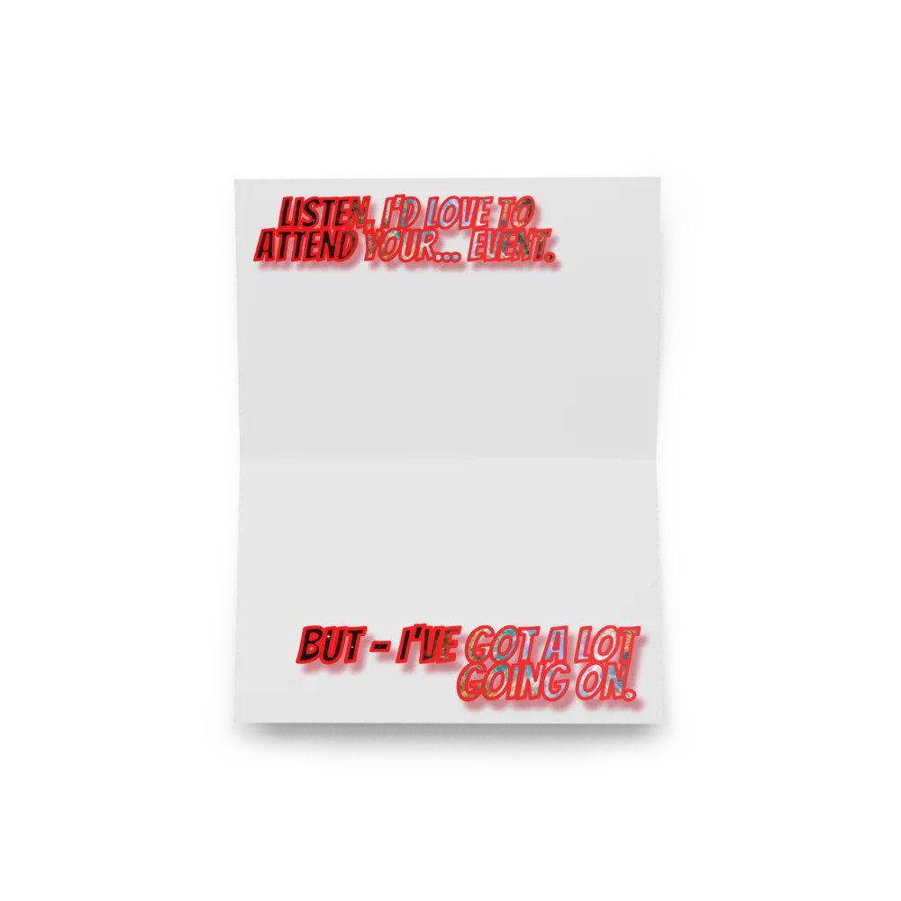 Farming Space W's Regrets Card product image (4)
