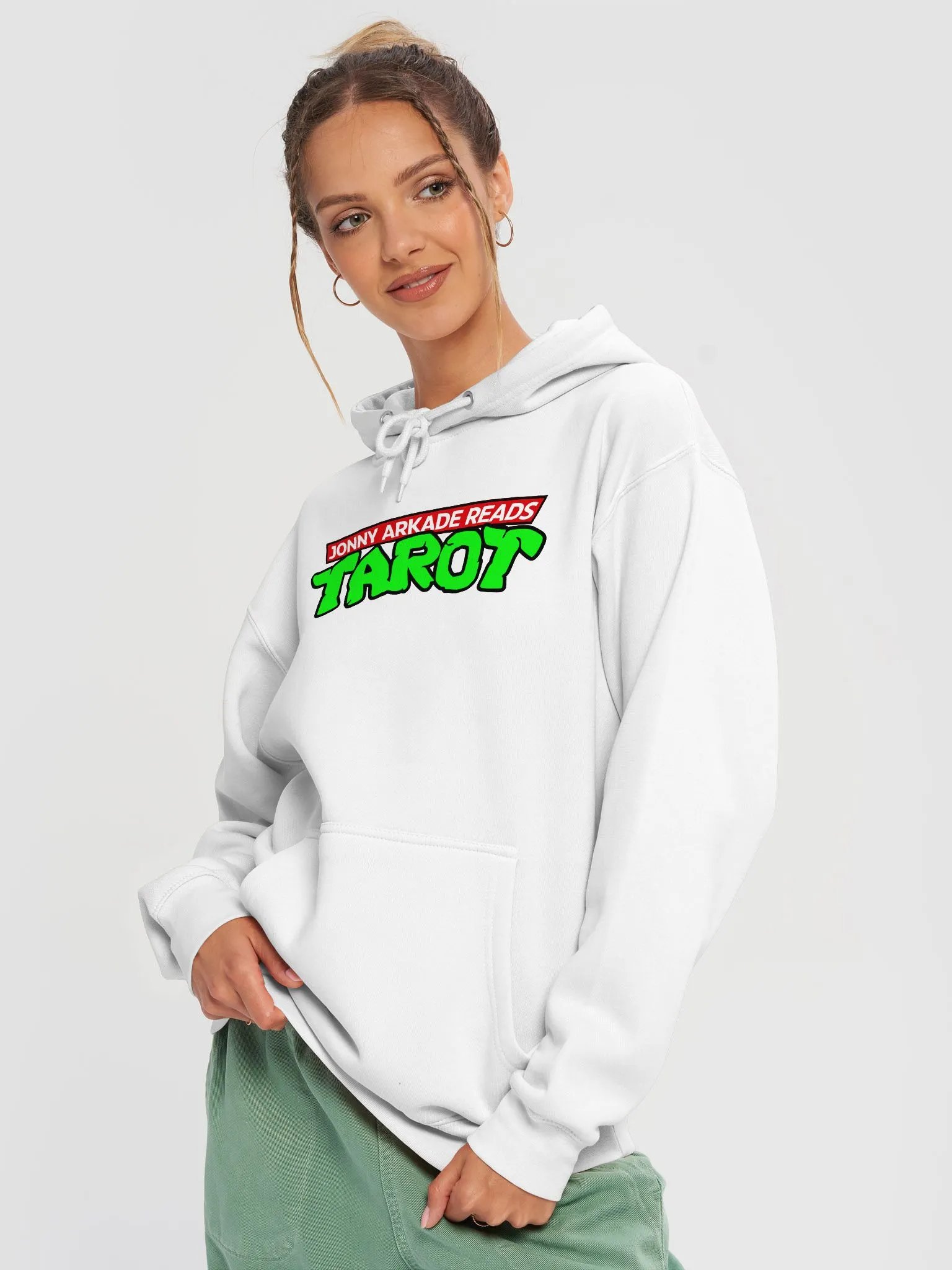 Jonny Arkade Reads Tarot – Turtle Power Edition Hoodie product image (3)