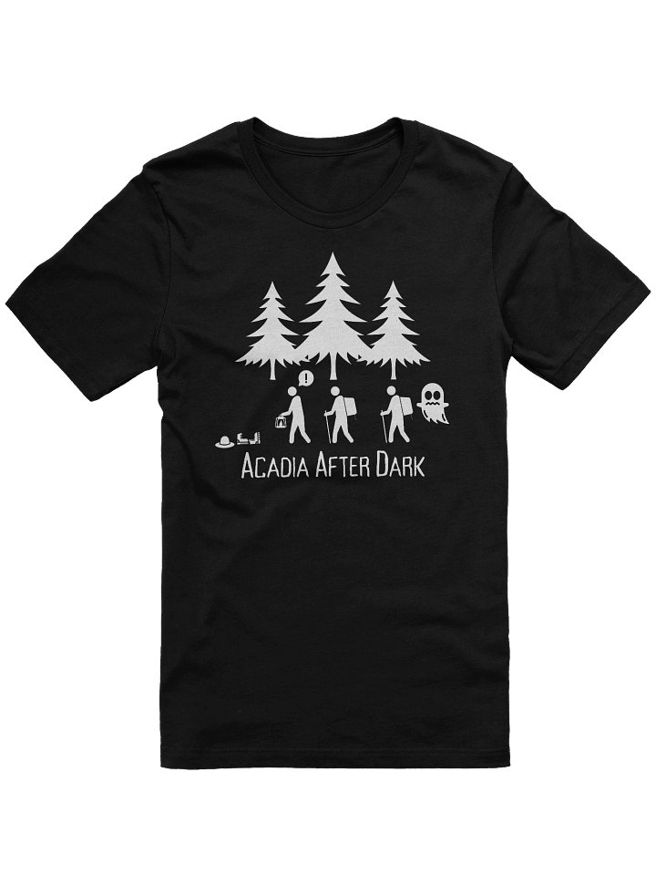 Acadia After Dark Hiking with Ghosts Women's Tee product image (1)
