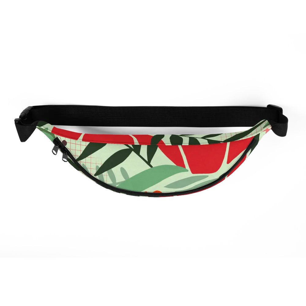 Botanical Bliss All-Over Print Fanny Pack product image (10)