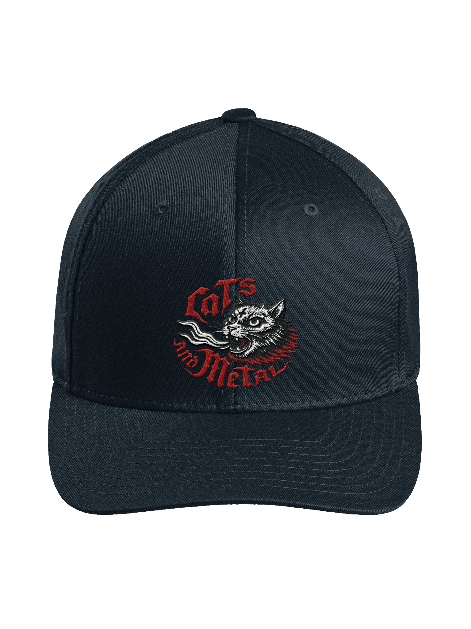 CATS AND METAL FLEXFIT CAP product image (2)