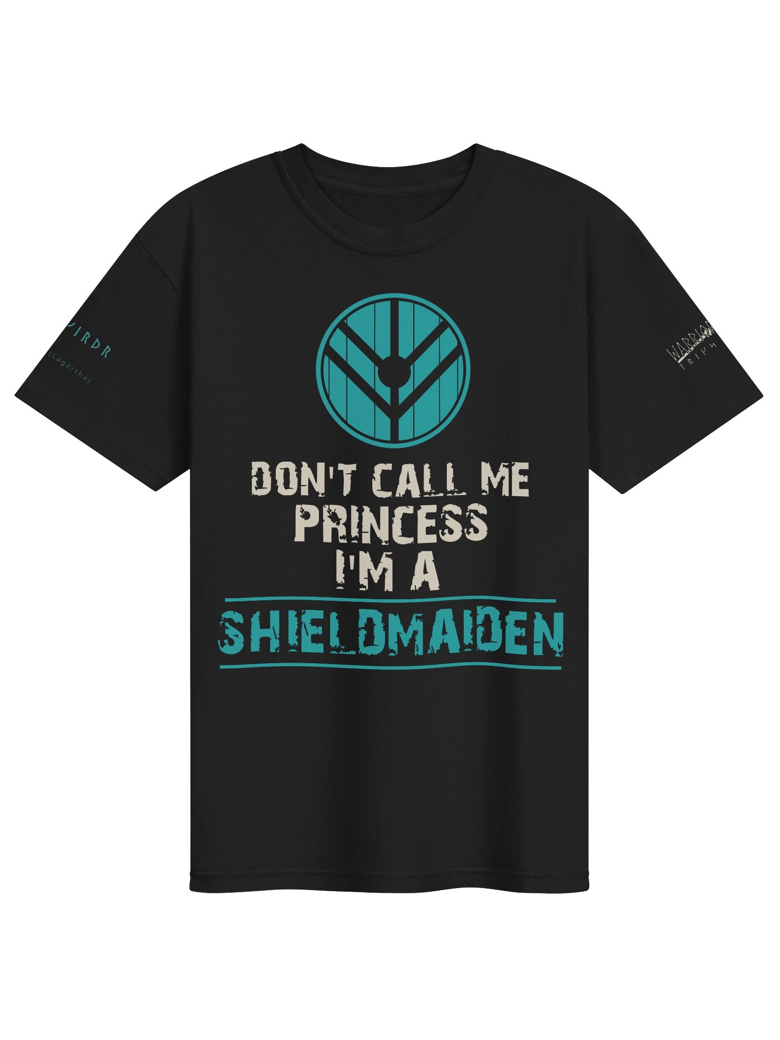 Don't Call Me a Princess Im a Shield Maiden- Adult Unisex Garment Dyed Shirt product image (2)