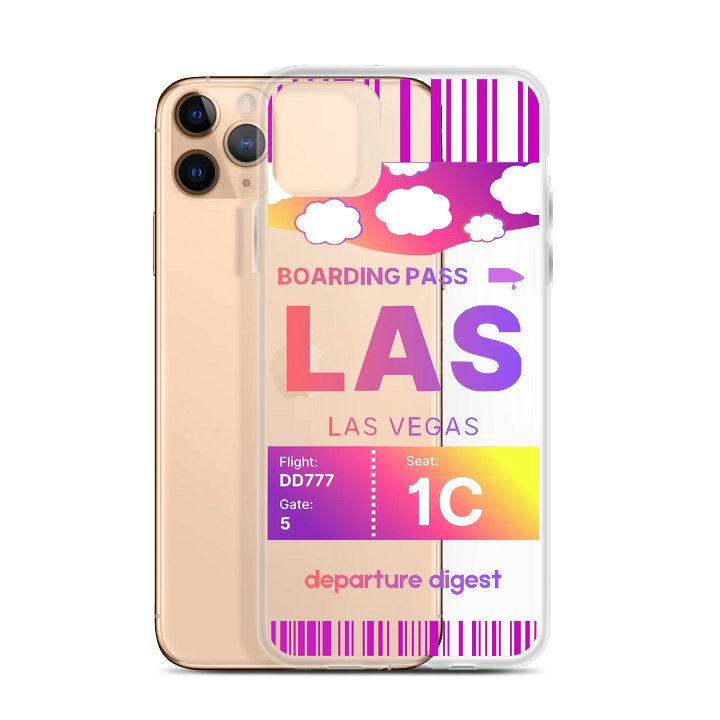 LAS: Las Vegas Boarding Pass Case (iPhone) product image (2)