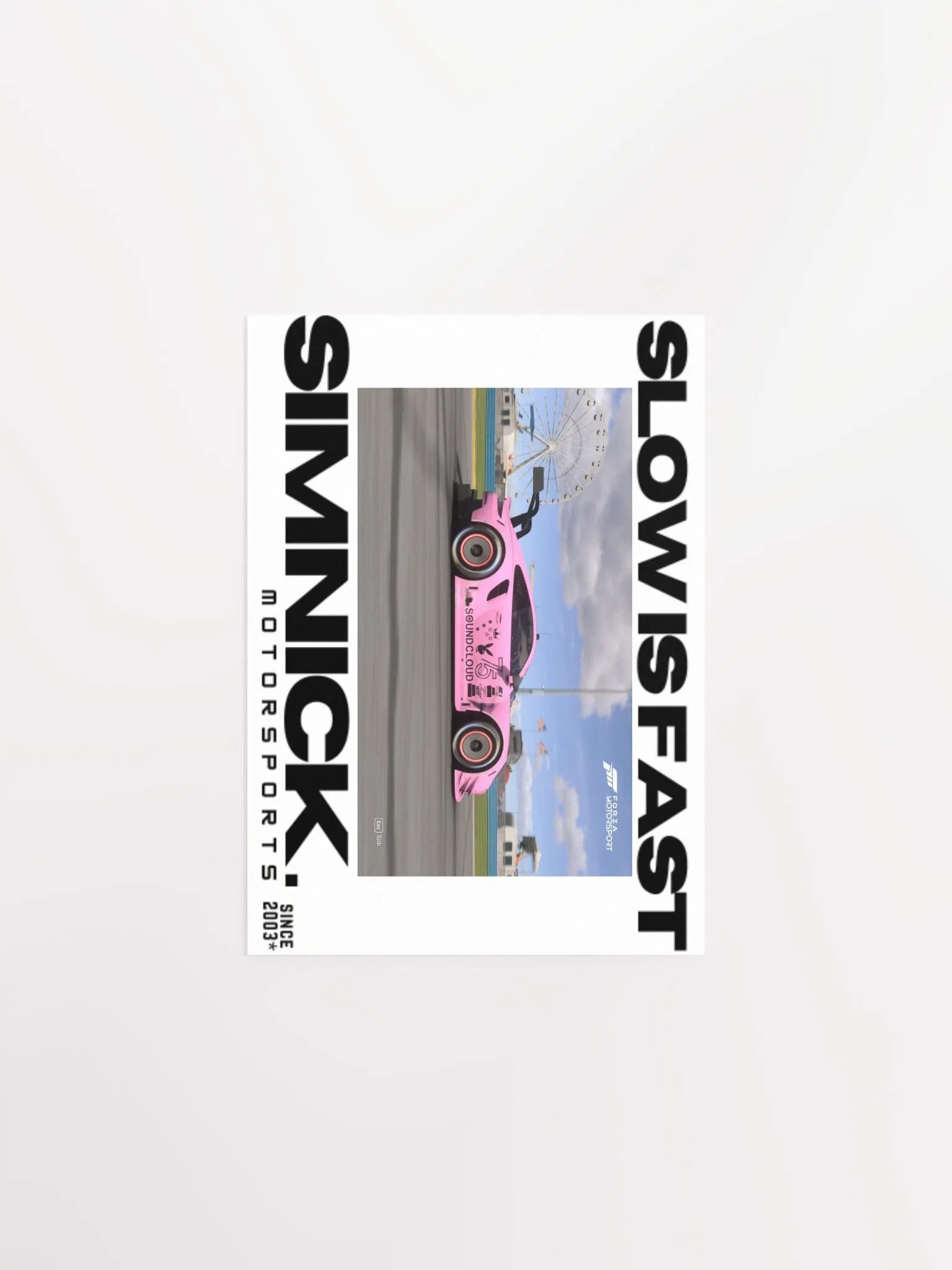 SLOW IS FAST poster product image (1)