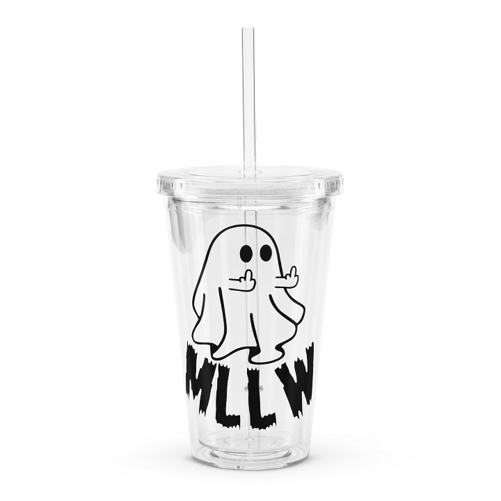 F*** Ghosty Acrylic Tumbler product image (1)